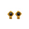 VINTAGE CHANEL EARRINGS COCOMARK DIA GOLD ACCESSORY 96A 90332932
