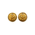 VINTAGE CHANEL EARRINGS COCOMARK BLACK GOLD ACCESSORY 93A 90332930
