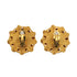 VINTAGE CHANEL EARRINGS COCOMARK BLACK GOLD ACCESSORY 94P 90319967