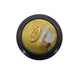 VINTAGE CHANEL EARRINGS COCOMARK BLACK GOLD ACCESSORY 95P 90331832