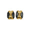 VINTAGE CHANEL EARRINGS COCOMARK BLACK STONE GOLD ACCESSORY 94P 90334998