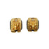 VINTAGE CHANEL EARRINGS COCOMARK BLACK STONE GOLD ACCESSORY 94P 90334998