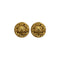 VINTAGE CHANEL EARRINGS COCOMARK CHAIN MOTIF ACCESSORY 97P 90326221