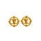 VINTAGE CHANEL EARRINGS COCOMARK CIRCLE GOLD ACCESSORY 94A 90347792
