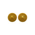 VINTAGE CHANEL EARRINGS COCOMARK CIRCLE GOLD ACCESSORY 95P 90347797