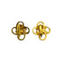 VINTAGE CHANEL EARRINGS COCOMARK CLOVER ACCESSORY 98P 90328937