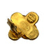VINTAGE CHANEL EARRINGS COCOMARK CLOVER MOTIF ACCESSORY 94A 90321178
