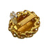 VINTAGE CHANEL EARRINGS COCOMARK EAR OF RICE MOTIF CHAIN GOLD ACCESSORY 23 90321038