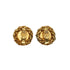 VINTAGE CHANEL EARRINGS COCOMARK EAR OF RICE MOTIF CHAIN GOLD ACCESSORY 90339117