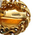 VINTAGE CHANEL EARRINGS COCOMARK EAR OF RICE MOTIF CHAIN GOLD ACCESSORY 90339117