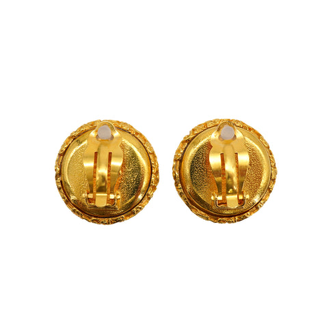 VINTAGE CHANEL EARRINGS COCOMARK FAUX PEARL ACCESSORY 93A 90335025