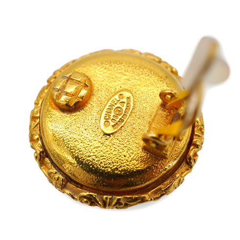 VINTAGE CHANEL EARRINGS COCOMARK FAUX PEARL ACCESSORY 93A 90335025
