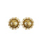 VINTAGE CHANEL EARRINGS COCOMARK FAUX PEARL GOLD ACCESSORY 93P 90320175