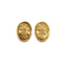 VINTAGE CHANEL EARRINGS COCOMARK GOLD ACCESSORY 26 90321097