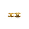 VINTAGE CHANEL EARRINGS COCOMARK GOLD ACCESSORY 29 90343248
