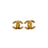 VINTAGE CHANEL EARRINGS COCOMARK GOLD ACCESSORY 29 90343248