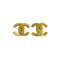 VINTAGE CHANEL EARRINGS COCOMARK GOLD ACCESSORY 29 90322533