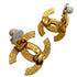 VINTAGE CHANEL EARRINGS COCOMARK GOLD ACCESSORY 29 90322533