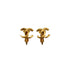 VINTAGE CHANEL EARRINGS COCOMARK GOLD ACCESSORY 90334180
