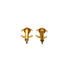 VINTAGE CHANEL EARRINGS COCOMARK GOLD ACCESSORY 90334180