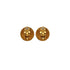VINTAGE CHANEL EARRINGS COCOMARK GOLD ACCESSORY 90337678