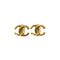 VINTAGE CHANEL EARRINGS COCOMARK GOLD ACCESSORY 90339140