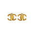 VINTAGE CHANEL EARRINGS COCOMARK GOLD ACCESSORY 90339140