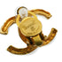 VINTAGE CHANEL EARRINGS COCOMARK GOLD ACCESSORY 90339140
