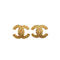 VINTAGE CHANEL EARRINGS COCOMARK GOLD ACCESSORY 90345100