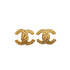 VINTAGE CHANEL EARRINGS COCOMARK GOLD ACCESSORY 90345100