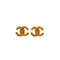 VINTAGE CHANEL EARRINGS COCOMARK GOLD ACCESSORY 93A 90347808