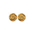 VINTAGE CHANEL EARRINGS COCOMARK GOLD ACCESSORY 93P 90337673