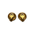VINTAGE CHANEL EARRINGS COCOMARK GOLD ACCESSORY 94A 90326216