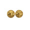 VINTAGE CHANEL EARRINGS COCOMARK GOLD ACCESSORY 94P 90321027