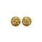 VINTAGE CHANEL EARRINGS COCOMARK GOLD ACCESSORY 95C 90326229