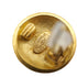 VINTAGE CHANEL EARRINGS COCOMARK GOLD ACCESSORY 95C 90326229
