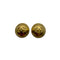 VINTAGE CHANEL EARRINGS COCOMARK GOLD ACCESSORY 95P 90328943