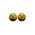 VINTAGE CHANEL EARRINGS COCOMARK GOLD ACCESSORY 95P 90328948