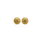 VINTAGE CHANEL EARRINGS COCOMARK GOLD ACCESSORY 96A 90337691
