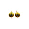 VINTAGE CHANEL EARRINGS COCOMARK GOLD ACCESSORY 97A 90328956