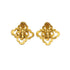 VINTAGE CHANEL EARRINGS COCOMARK GOLD ACCESSORY 97P 90324774
