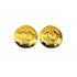VINTAGE CHANEL EARRINGS COCOMARK GOLD ACCESSORY 98P 90319120