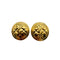 VINTAGE CHANEL EARRINGS COCOMARK GOLD ACCESSORY 90328947