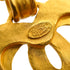 VINTAGE CHANEL EARRINGS COCOMARK HEART GOLD SWING ACCESSORY 95P 90345164