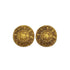 VINTAGE CHANEL EARRINGS COCOMARK LOGO ROUND ACCESSORY 90327881