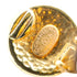 VINTAGE CHANEL EARRINGS COCOMARK LOGO SWING GOLD ACCESSORY 95A 90339431