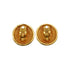 VINTAGE CHANEL EARRINGS COCOMARK MATELASSE ROUND ACCESSORY 90334883