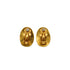 VINTAGE CHANEL EARRINGS COCOMARK OVAL GOLD ACCESSORY 96P 90350439