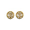VINTAGE CHANEL EARRINGS COCOMARK RHINESTONE ACCESSORY 90325359
