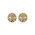 VINTAGE CHANEL EARRINGS COCOMARK RHINESTONE ACCESSORY 90325359